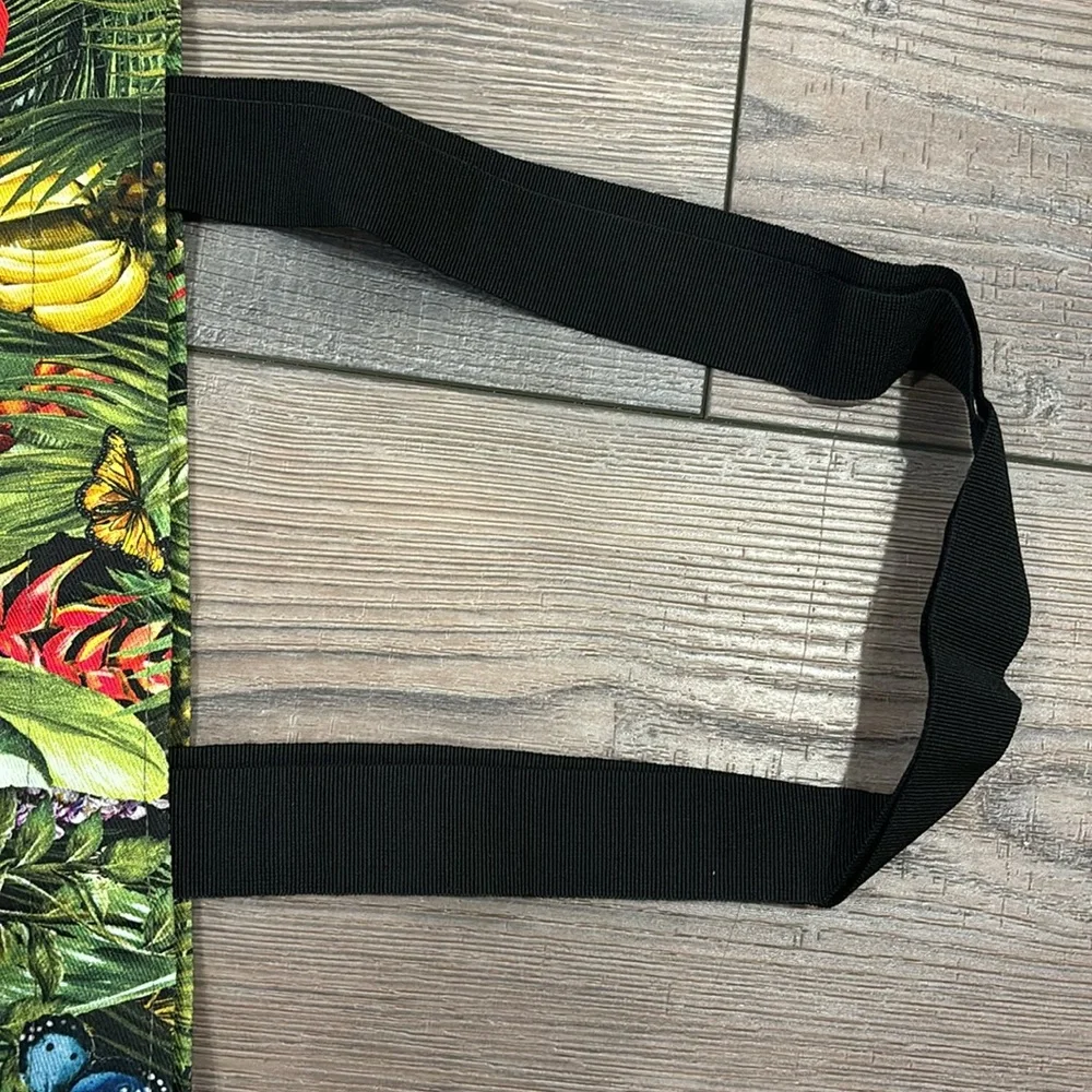 Dolce & Gabbana Multicolor Jungle Print Tote - Picture 7 of 14